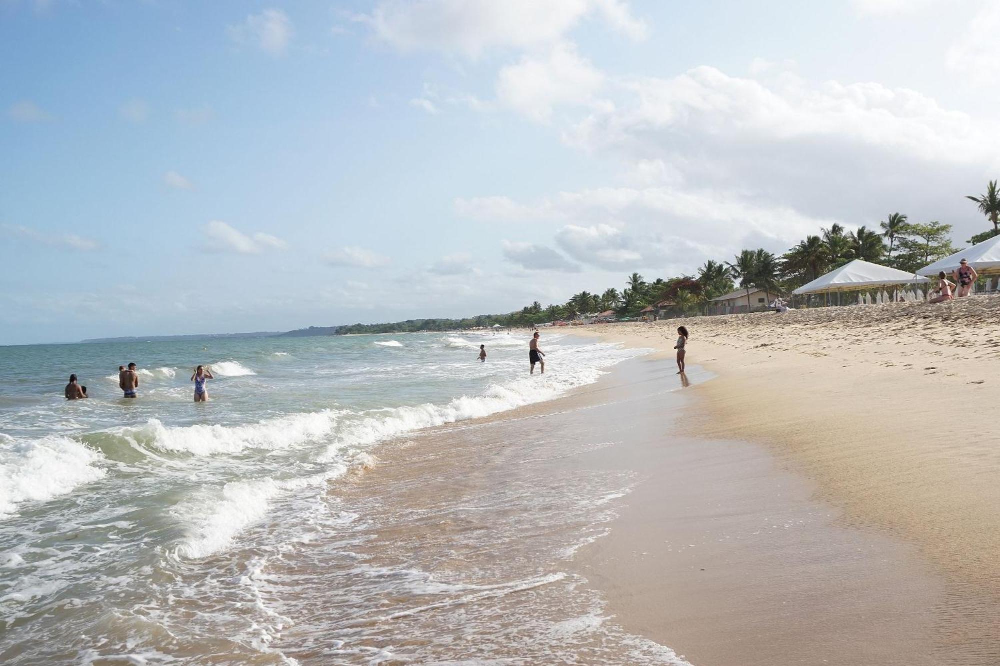 Apto Taperapuan 2 Quartos Com Piscina Perto Praia Porto Seguro Exterior foto