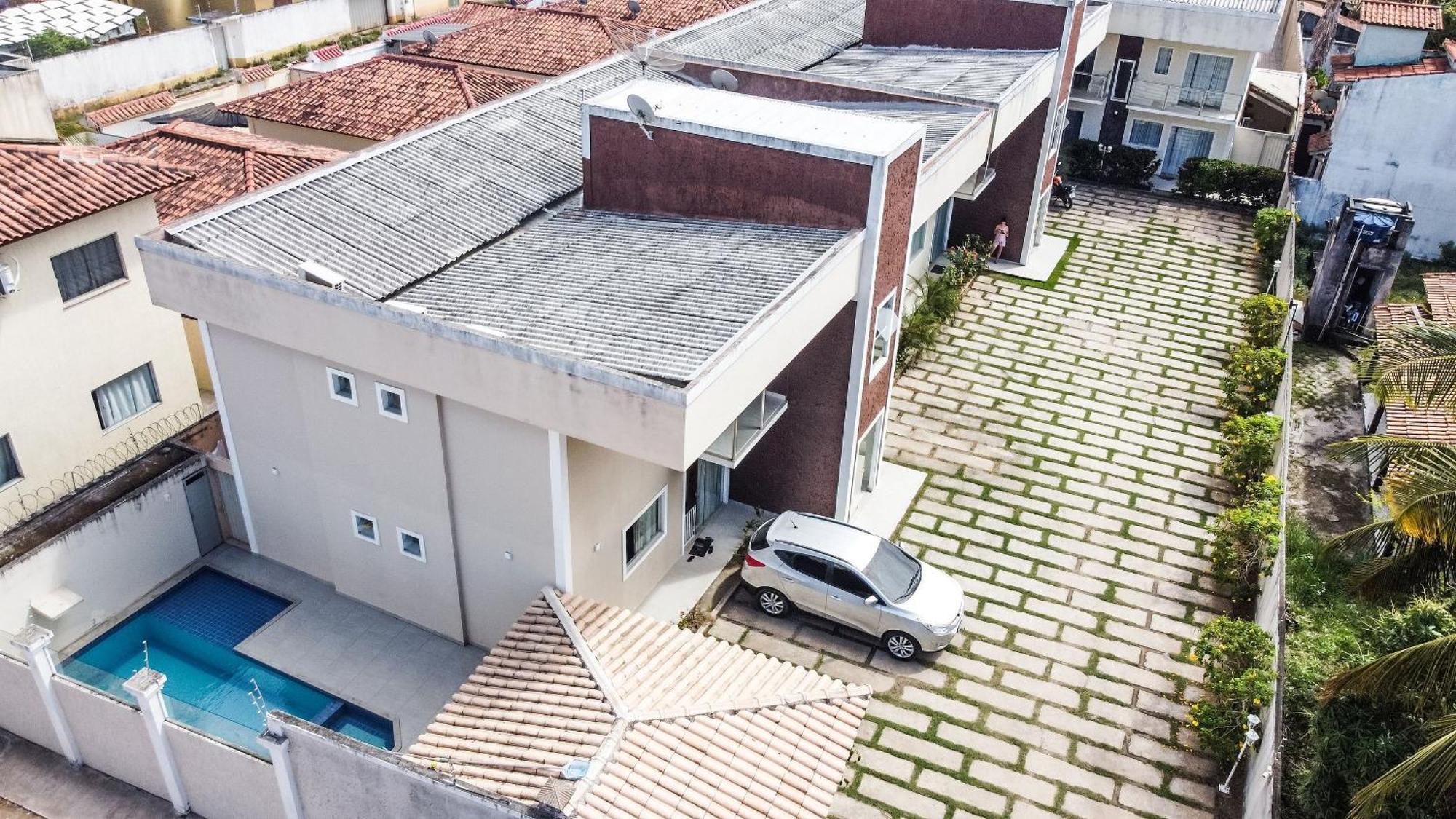 Apto Taperapuan 2 Quartos Com Piscina Perto Praia Porto Seguro Exterior foto